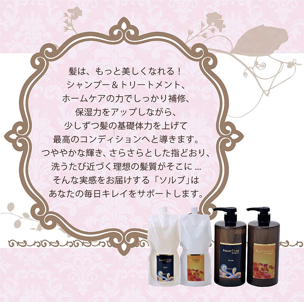 Amazon | 【美容室専売品】ソルブシャンプーAquaflow｜ソルブ